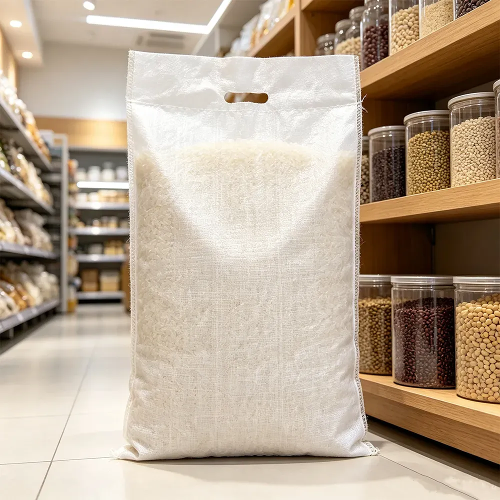 5kg 쌀 포장 백 : 재료, 특징 및 용도