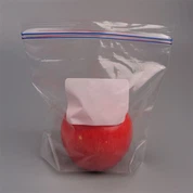 투명 방수 이중 뼈 지퍼백